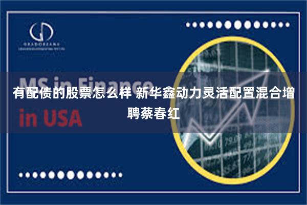 有配债的股票怎么样 新华鑫动力灵活配置混合增聘蔡春红
