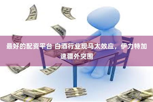 最好的配资平台 白酒行业现马太效应，伊力特加速疆外突围