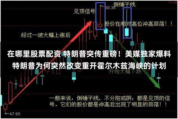 在哪里股票配资 特朗普突传重磅！美媒独家爆料特朗普为何突然改变重开霍尔木兹海峡的计划