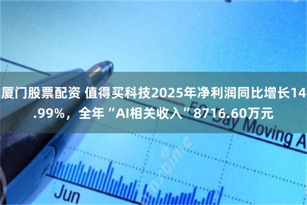 厦门股票配资 值得买科技2025年净利润同比增长14.99%，全年“AI相关收入”8716.60万元