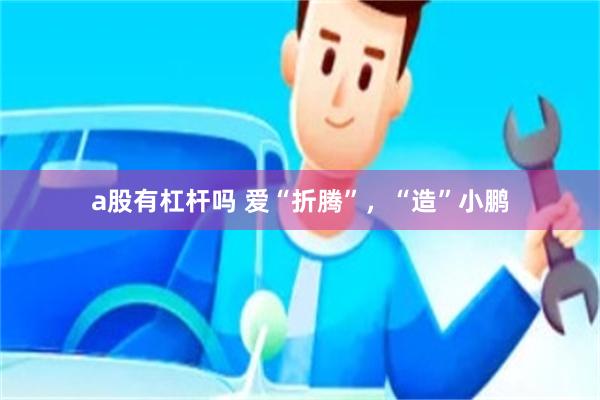 a股有杠杆吗 爱“折腾”,“造”小鹏