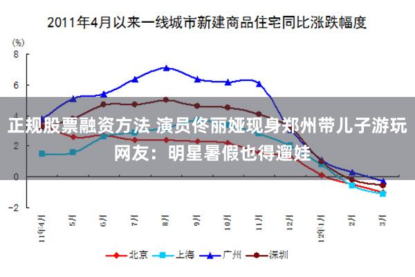 正规股票融资方法 演员佟丽娅现身郑州带儿子游玩  网友：明星暑假也得遛娃
