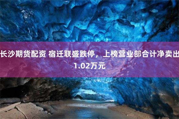 长沙期货配资 宿迁联盛跌停,上榜营业部合计净卖出1.02万元