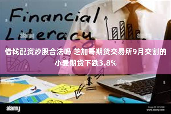 借钱配资炒股合法吗 芝加哥期货交易所9月交割的小麦期货下跌3.8%
