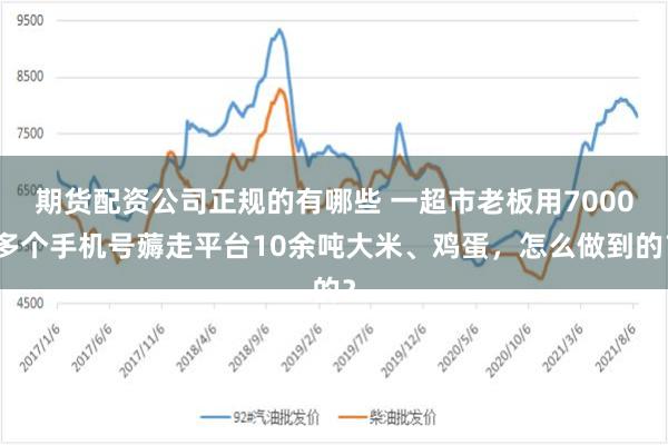 期货配资公司正规的有哪些 一超市老板用7000多个手机号薅走平台10余吨大米、鸡蛋，怎么做到的？