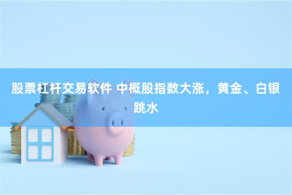 股票杠杆交易软件 中概股指数大涨，黄金、白银跳水