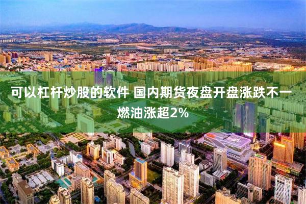 可以杠杆炒股的软件 国内期货夜盘开盘涨跌不一 燃油涨超2%